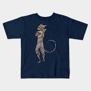 Cyberpunk Cyborg Dragon 2 Kids T-Shirt